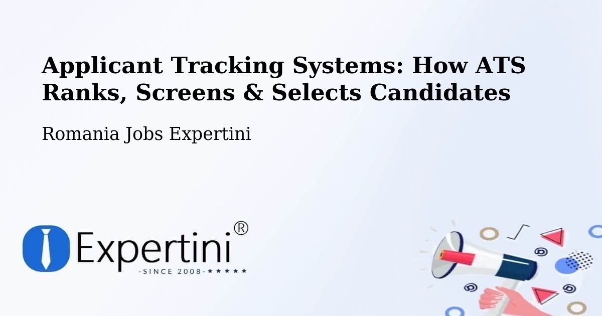 Applicant Tracking Systems: Ranking, Screening & Candidate Selection – Vima Mică - Romania Jobs Expertini